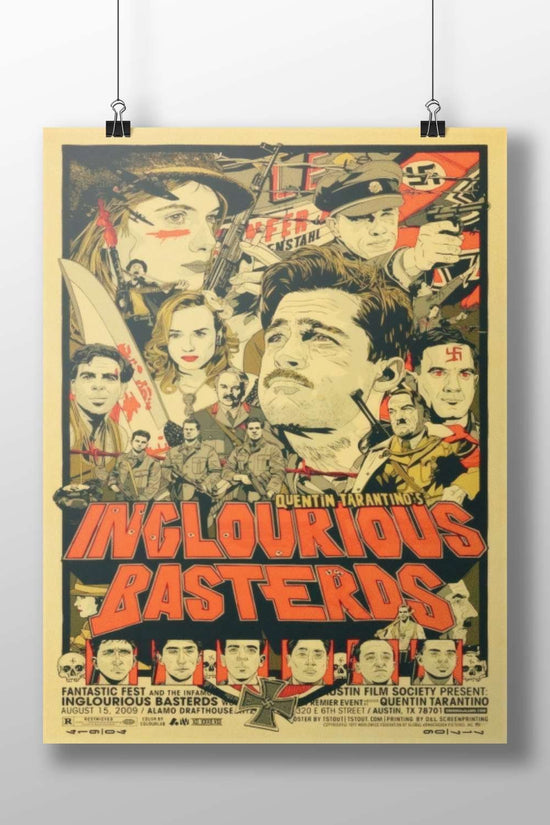 Quentin Tarantino's "Inglourious Basterds" Main Subject: Quentin Tarantino's "Inglourious Basterds" Matte BoizzBoard rigid