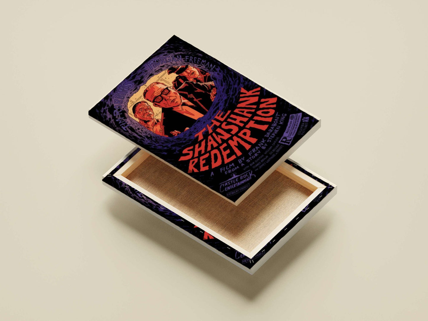The Shawshank Redemption (film) Main Subject: The Shawshank Redemption (film) Canvas wall art — Bollywood wall art India |