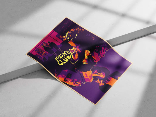 Fight Club (movie) Main Subject: Fight Club (movie) Matte poster print — Hollywood wall art India | PosterBoizz