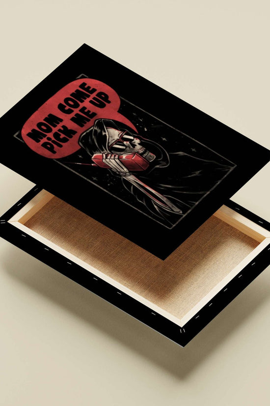 Death (Grim Reaper) Main Subject: Death (Grim Reaper) Canvas wall art — Art wall art India | PosterBoizz