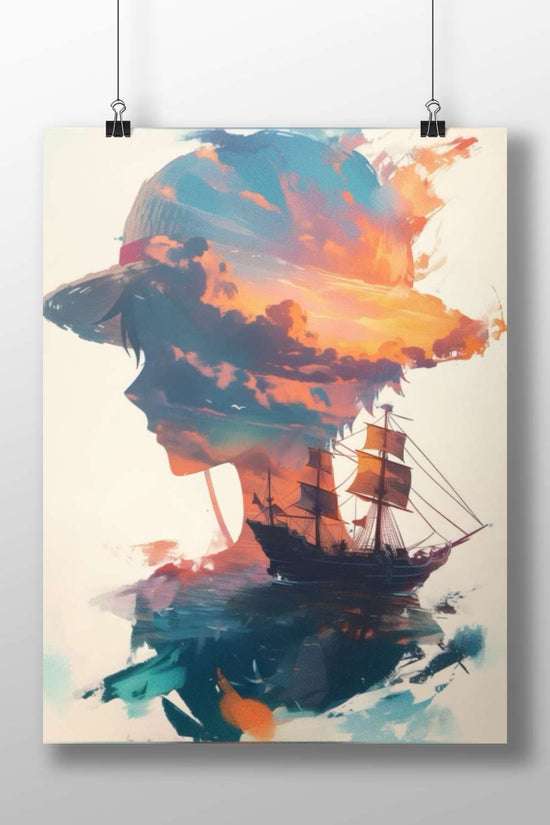No specific character Generic Art/Abstract Modern Digital Abstract Matte BoizzBoard rigid print — Art wall art India |