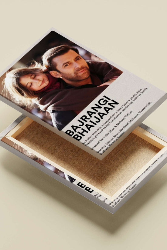 Bajrangi Bhaijaan Main Subject: Bajrangi Bhaijaan Canvas wall art — Bollywood wall art India | PosterBoizz