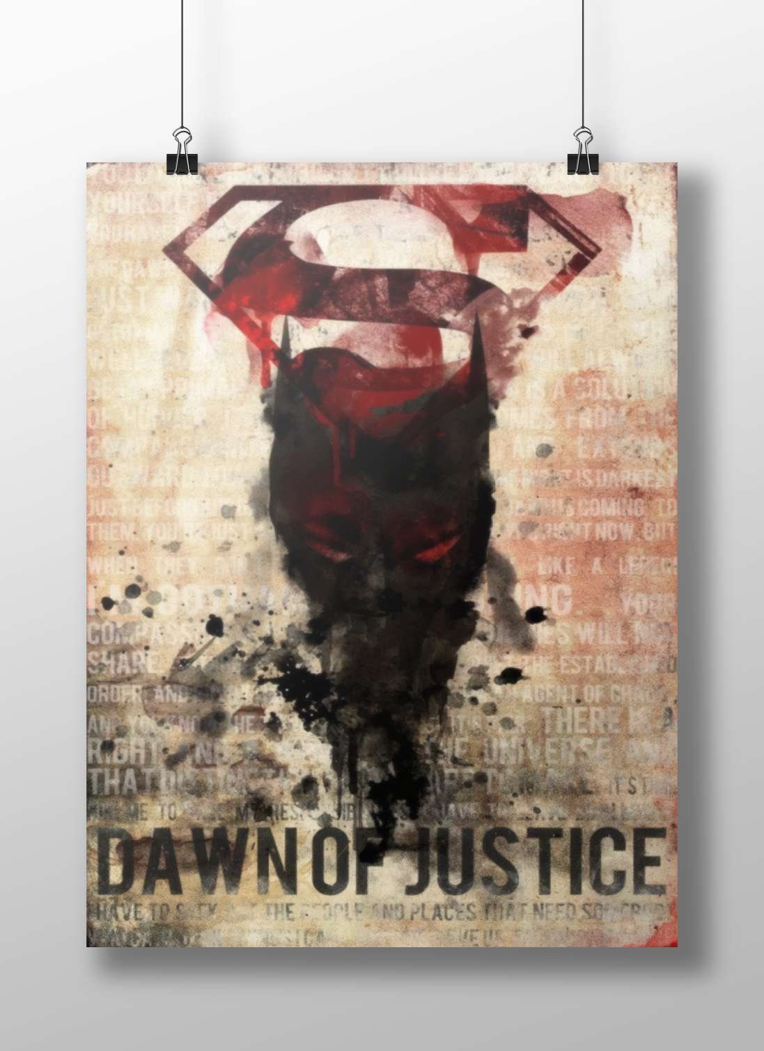 Superman (DC Comics) Main Subject: Superman (DC Comics) Matte BoizzBoard rigid print — Superhero wall art India | PosterBoizz