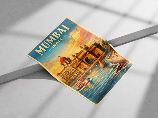 Gateway of India Main Subject: Gateway of India Matte poster print — Bollywood wall art India | PosterBoizz