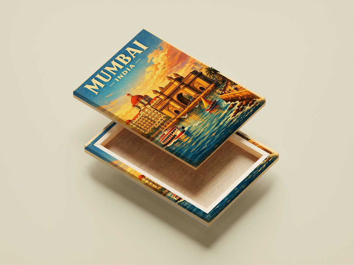 Gateway of India Main Subject: Gateway of India Canvas wall art — Bollywood wall art India | PosterBoizz