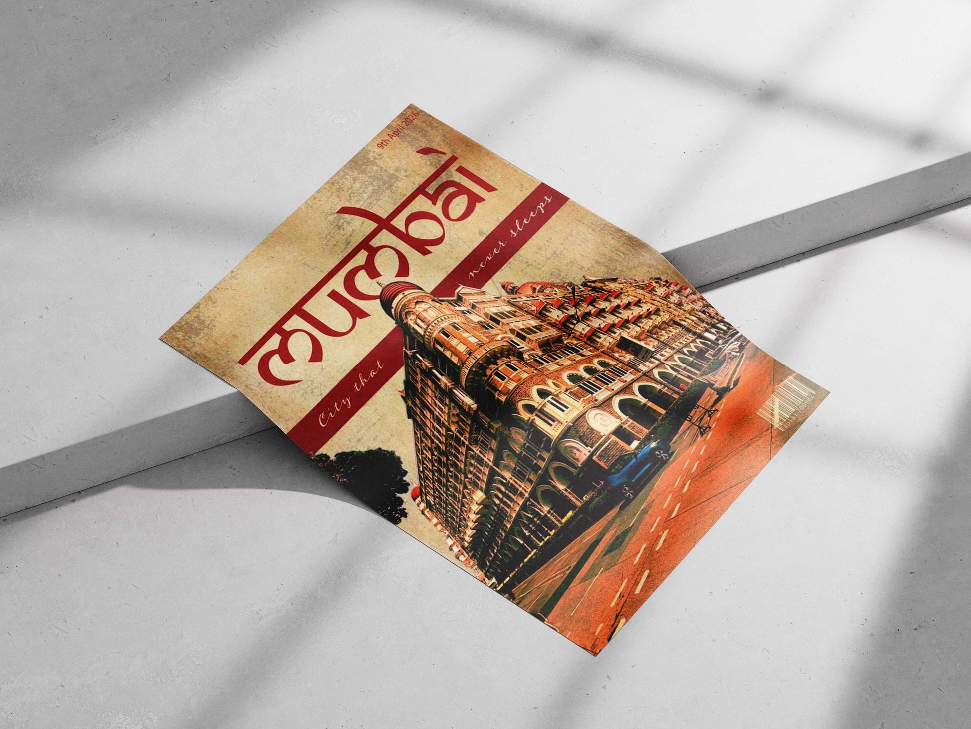 Taj Mahal Palace Hotel Main Subject: Taj Mahal Palace Hotel Matte poster print — Art wall art India | PosterBoizz