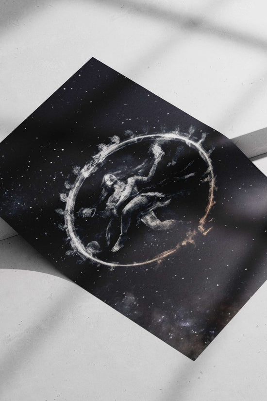 The Roman goddess Luna Main Subject: The Roman goddess Luna Matte poster print — Sanatan wall art India | PosterBoizz