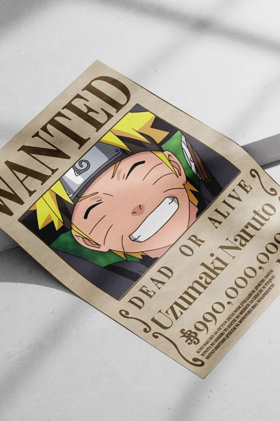 Uzumaki Naruto Main Subject: Uzumaki Naruto Matte poster print — Anime wall art India | PosterBoizz