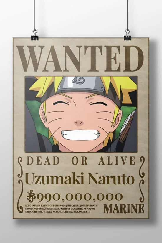 Uzumaki Naruto Main Subject: Uzumaki Naruto Matte BoizzBoard rigid print — Anime wall art India | PosterBoizz