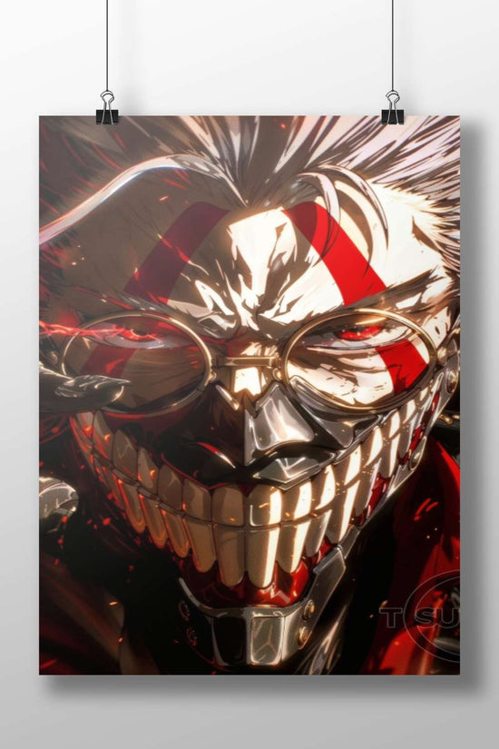 Colossal Titan (Attack on Titan) Main Subject: Colossal Titan (Attack on Titan) Matte BoizzBoard rigid print — Anime wall