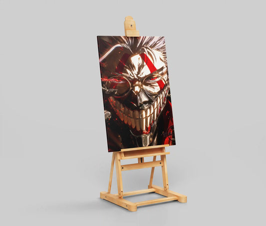One Piece Roronoa Zoro Flame & Skull Epic Anime Poster - Swordsman of the Straw Hats Art Print