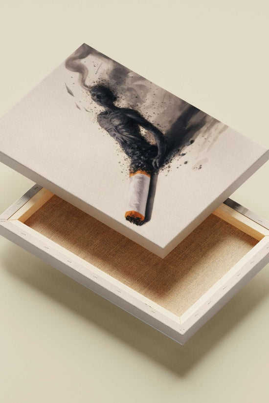 cigarette Main Subject: cigarette Canvas wall art — Art wall art India | PosterBoizz