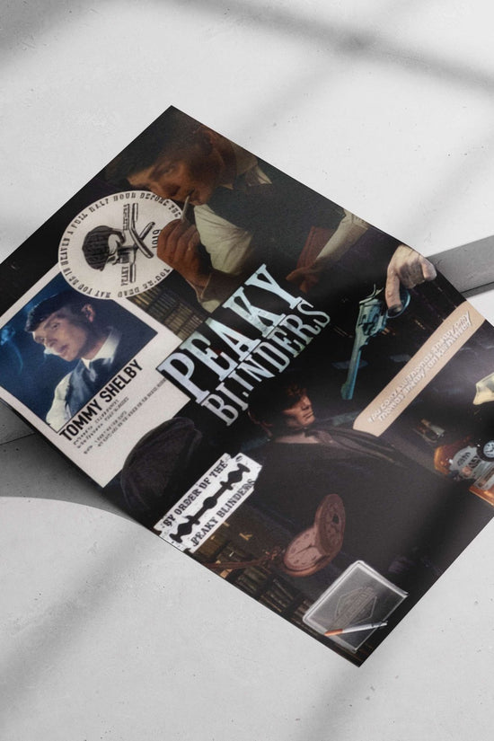 Peaky Blinders (TV franchise) Main Subject: Peaky Blinders (TV franchise) Matte poster print — Series wall art India |