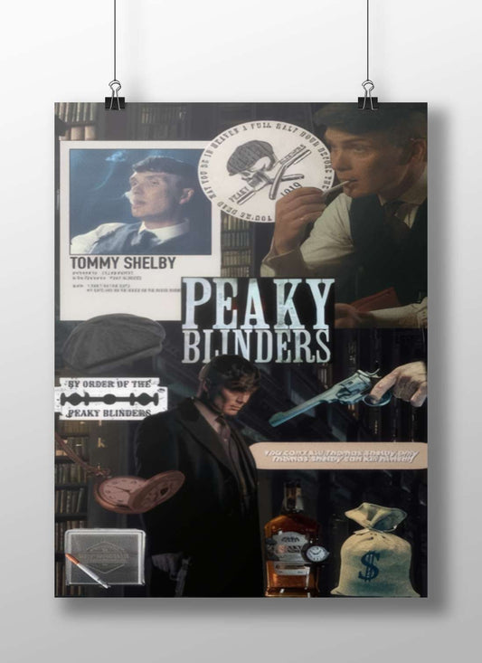 Peaky Blinders (TV franchise) Main Subject: Peaky Blinders (TV franchise) Matte BoizzBoard rigid print — Series wall art