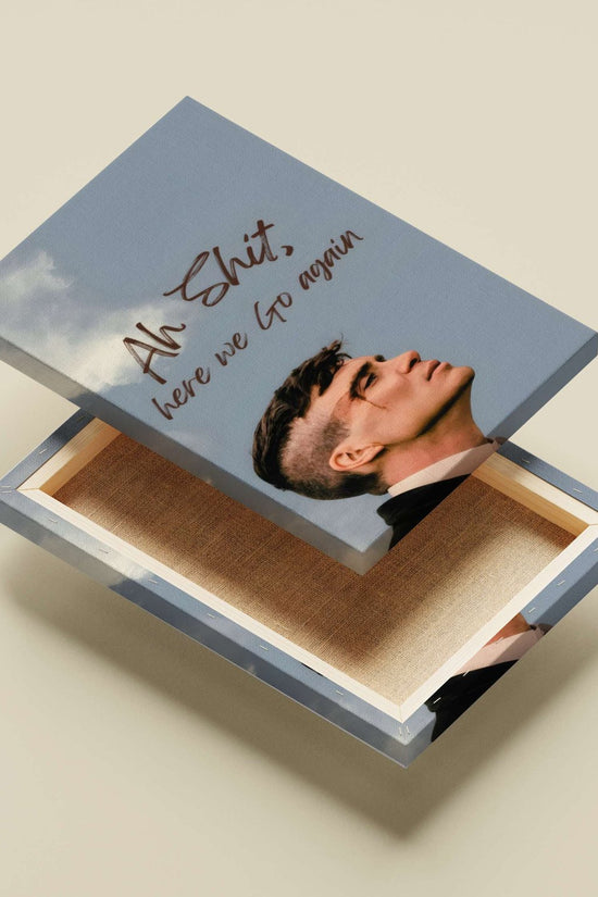 Tommy Shelby from Peaky Blinders Main Subject: Tommy Shelby from Peaky Blinders Canvas wall art — Series wall art India |