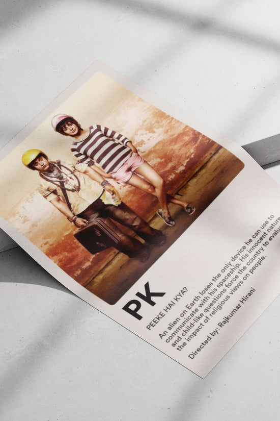PK (the alien character from the Indian film 'PK') Main Subject: PK (the alien character from the Indian film 'PK') Matte