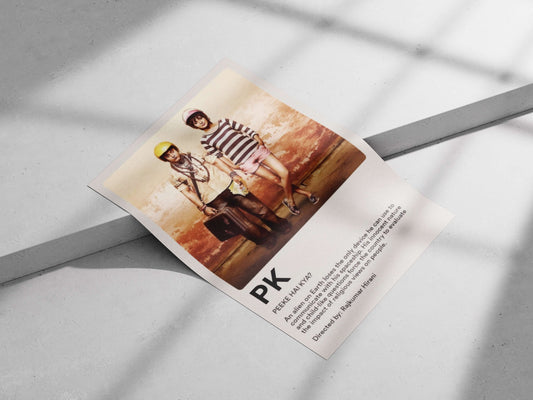 PK (the alien character from the Indian film 'PK') Main Subject: PK (the alien character from the Indian film 'PK') Matte