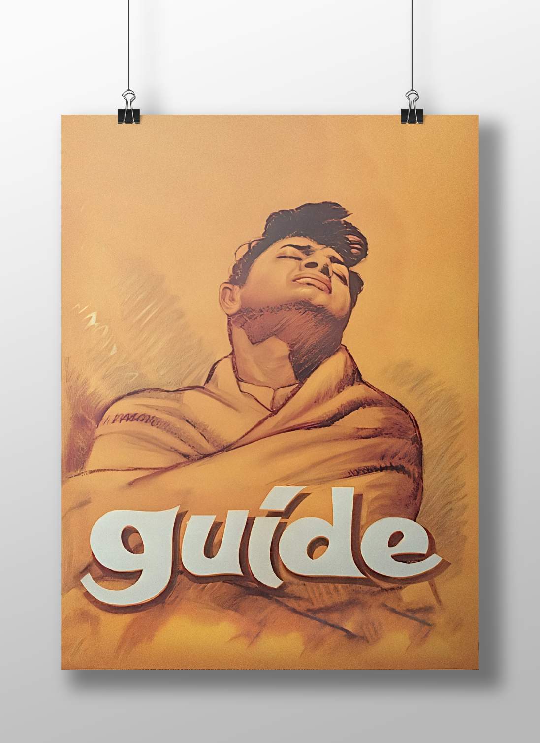 Stylized male figure with pompadour hairstyle and mustache, posed with crossed arms John Smith Stylized