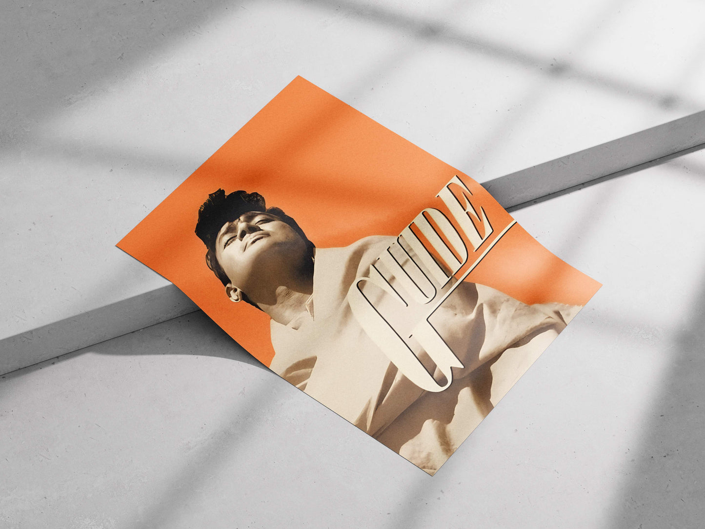 Dev Anand Monochrome Guide Classic Bollywood Vintage Wall Art