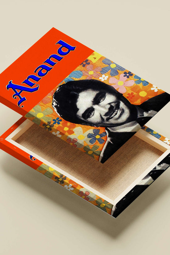 Portrait of Rajesh Khanna Rajesh Khanna Anand Bollywood Vintage Movie Poster Wall Art
