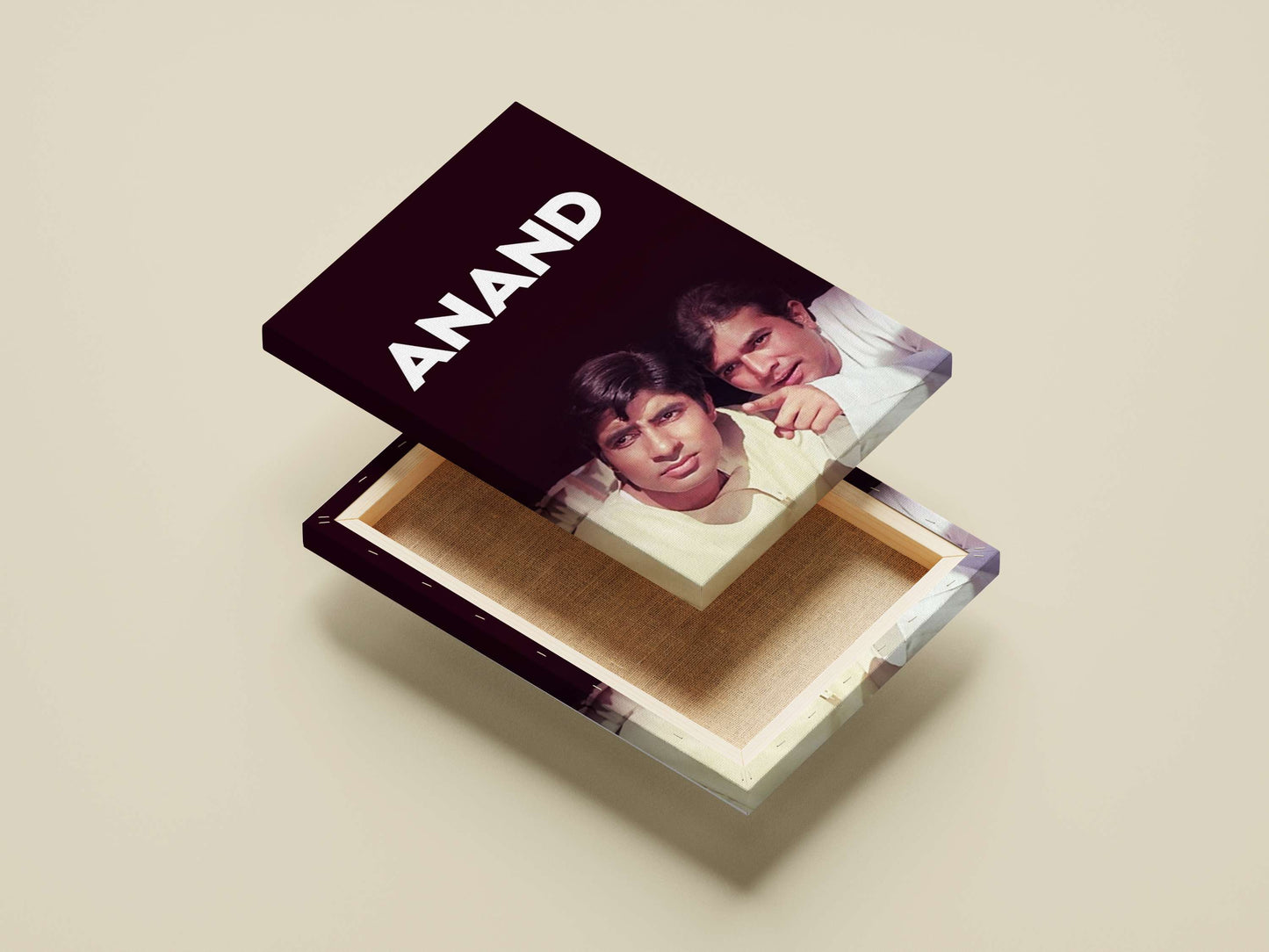 Rajesh Khurrana, Dharmendra The movie poster for the 1973 Indian film "ANAND" Anand 1973