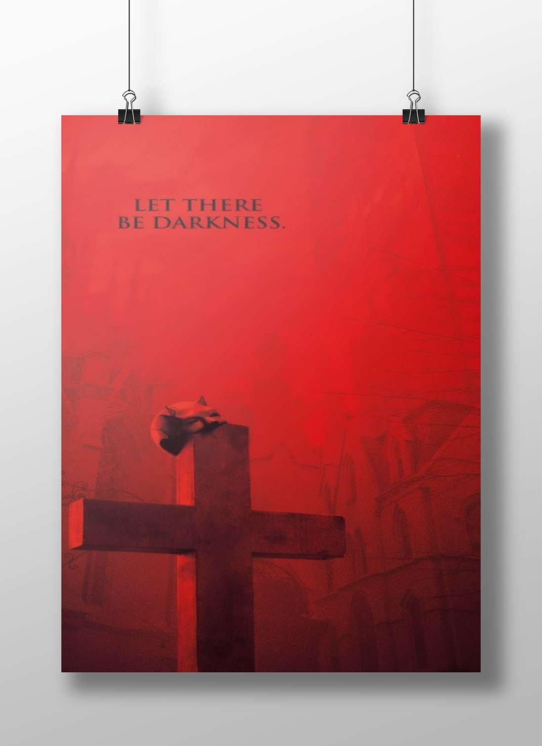 Fox Western Christian Modern Digital Matte BoizzBoard rigid print — Sanatan wall art India | PosterBoizz