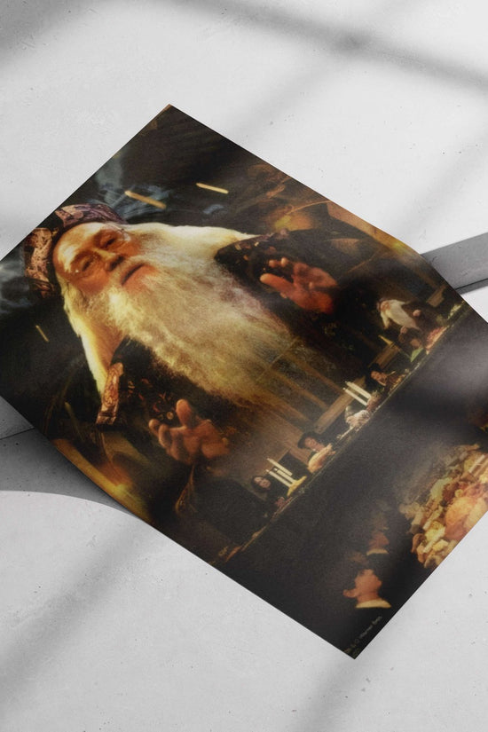 Albus Dumbledore (Harry Potter franchise) Main Subject: Albus Dumbledore (Harry Potter franchise) Matte poster print —