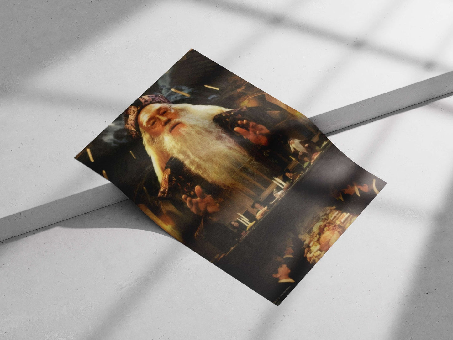 Albus Dumbledore (Harry Potter franchise) Main Subject: Albus Dumbledore (Harry Potter franchise) Matte poster print —