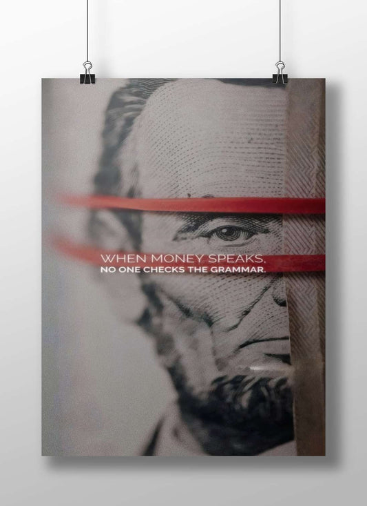 Benjamin Franklin Main Subject: Benjamin Franklin Matte BoizzBoard rigid print — Quotes wall art India | PosterBoizz