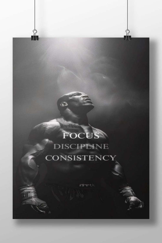 Mike Tyson Main Subject: Mike Tyson Matte BoizzBoard rigid print — Sports wall art India | PosterBoizz