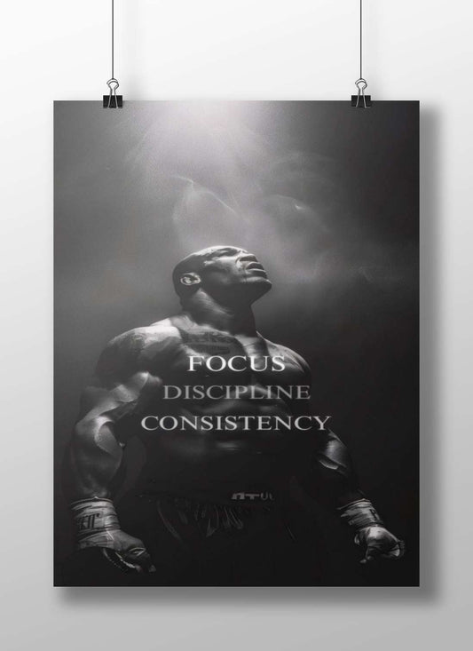 Mike Tyson Main Subject: Mike Tyson Matte BoizzBoard rigid print — Sports wall art India | PosterBoizz