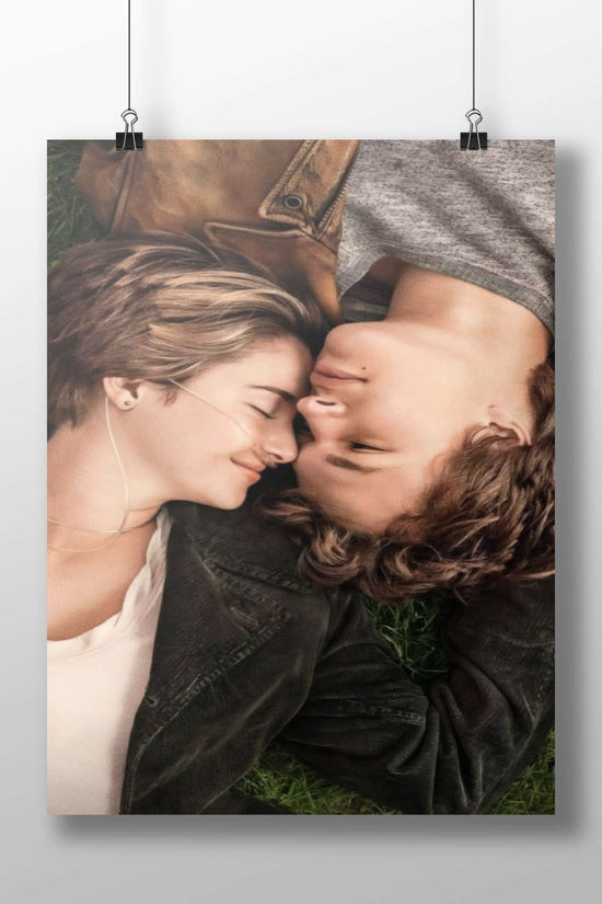 Shailene Woodley and Ansel Elgort Main Subject: Shailene Woodley and Ansel Elgort Matte BoizzBoard rigid print — Hollywood