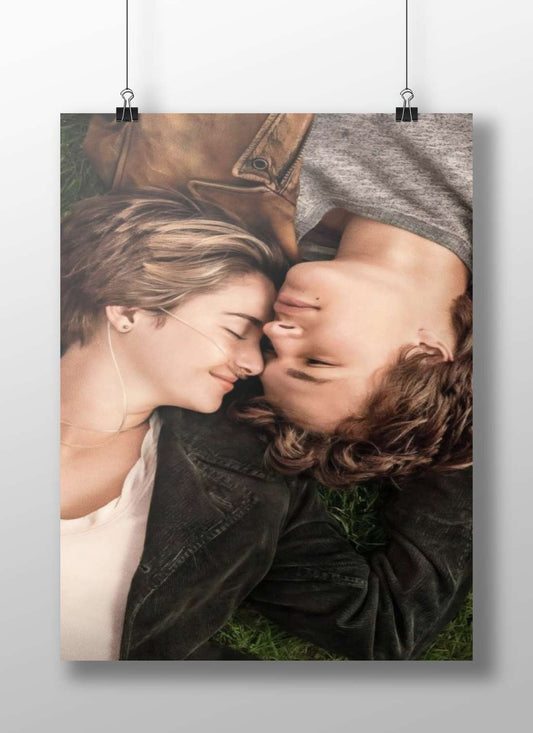 Shailene Woodley and Ansel Elgort Main Subject: Shailene Woodley and Ansel Elgort Matte BoizzBoard rigid print — Hollywood