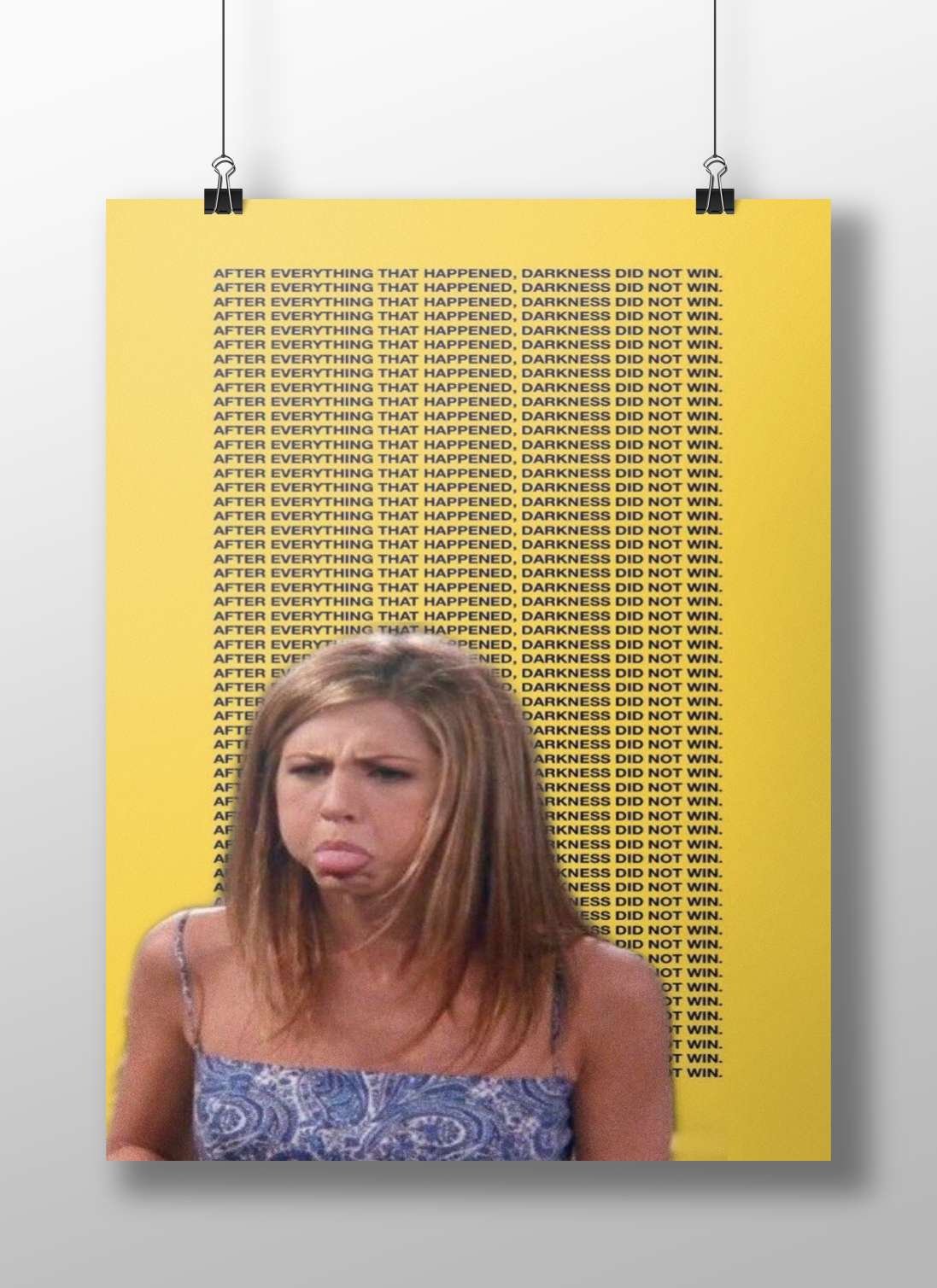 Jennifer Aniston Main Subject: Jennifer Aniston Matte BoizzBoard rigid print — Hollywood wall art India | PosterBoizz