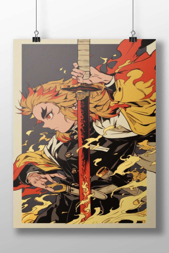 Tanjiro Kamado (Demon Slayer series) Main Subject: Tanjiro Kamado (Demon Slayer series) Matte BoizzBoard rigid print — Anime