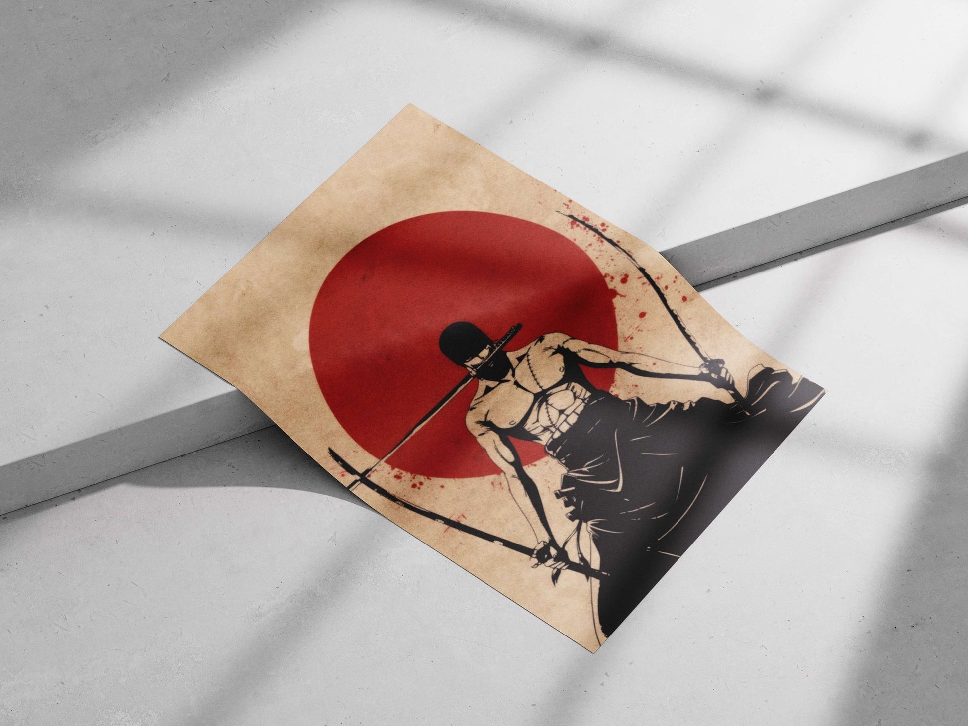 Ninja Scroll (anime franchise) Hanzo The Raven - Ninja Scroll Poster