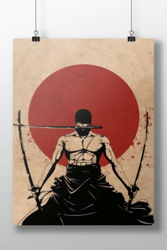 Ninja Scroll (anime franchise) Hanzo The Raven - Ninja Scroll Poster