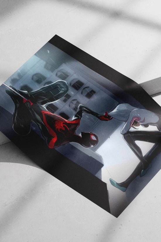 Spider-Man (Marvel Comics franchise) Main Subject: Spider-Man (Marvel Comics franchise) Matte poster print — Superhero wall