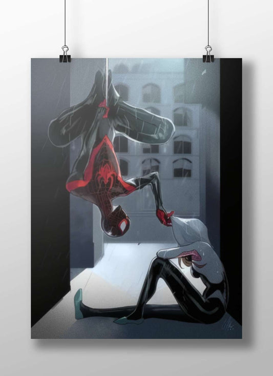 Spider-Man (Marvel Comics franchise) Main Subject: Spider-Man (Marvel Comics franchise) Matte BoizzBoard rigid print —