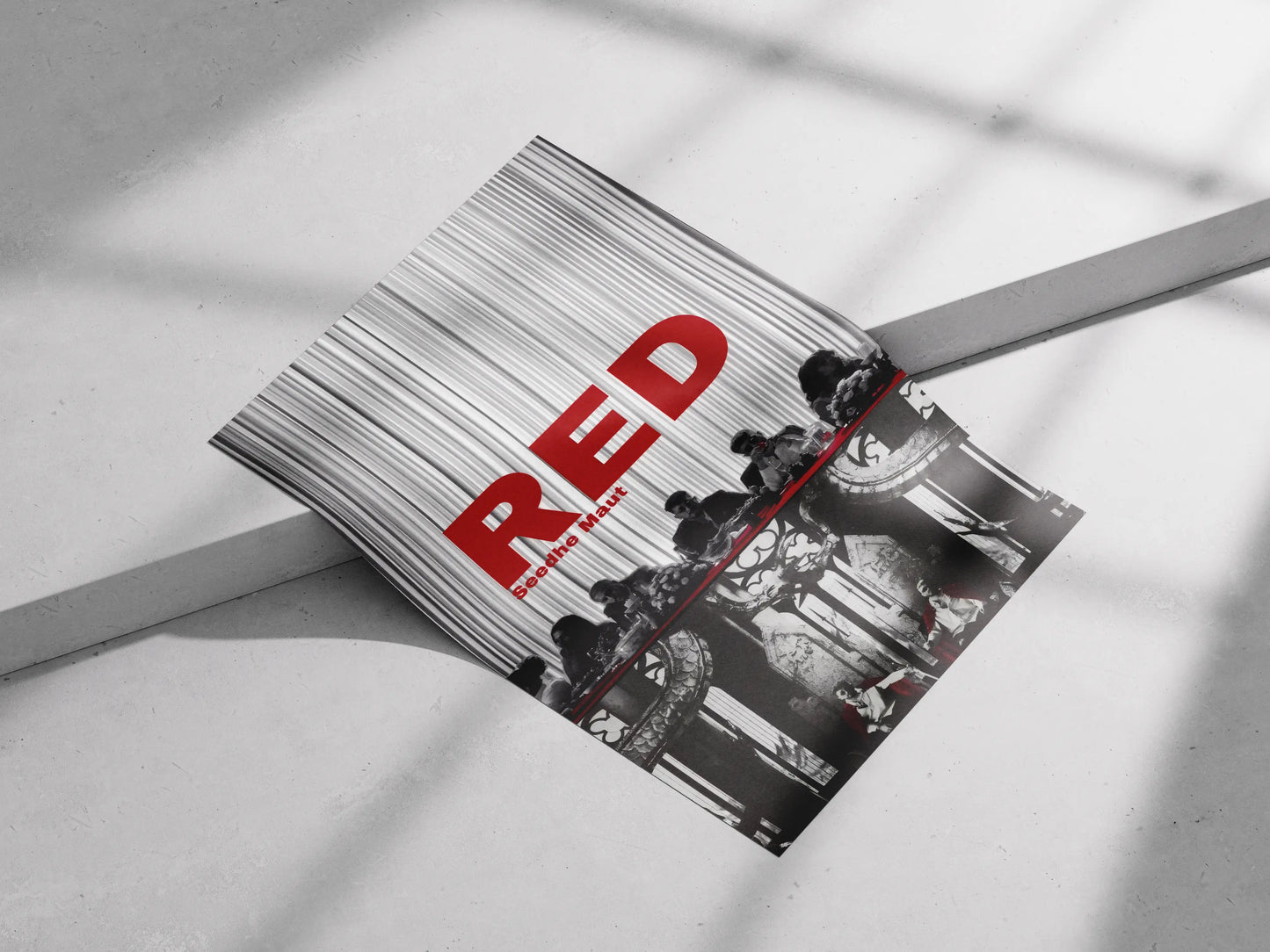 Seedhe Maut "RED" - Cinematic Dinner Art Print