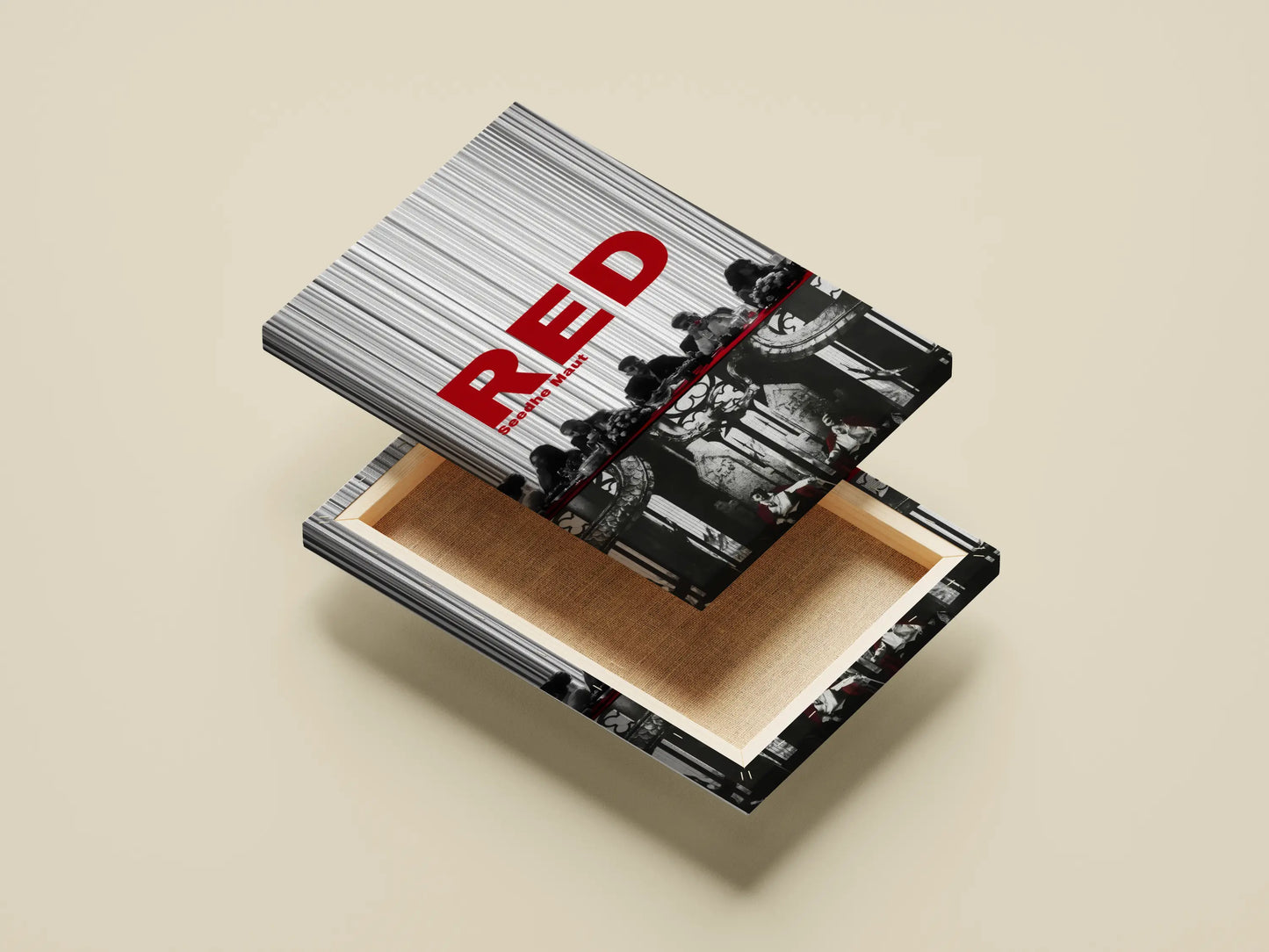 Seedhe Maut "RED" - Cinematic Dinner Art Print