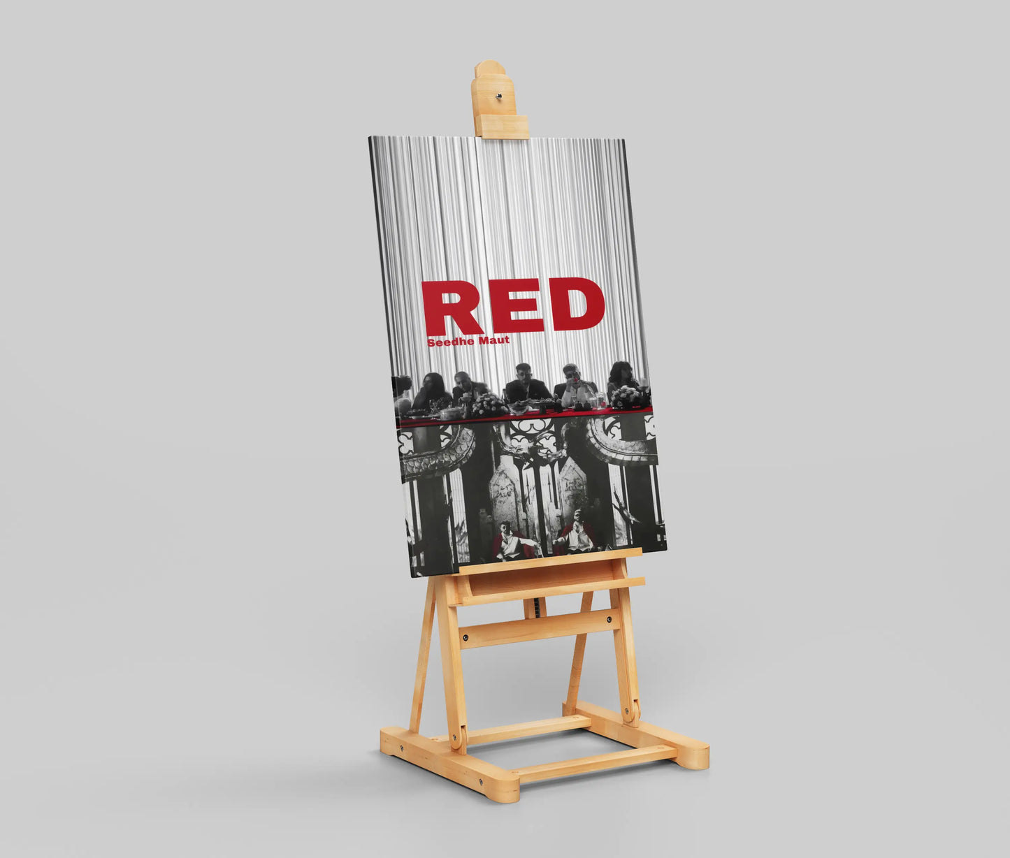 Seedhe Maut "RED" - Cinematic Dinner Art Print