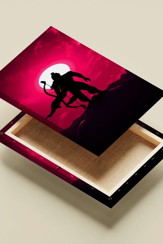 Lord Rama Main Subject: Lord Rama Canvas wall art — Sanatan wall art India | PosterBoizz