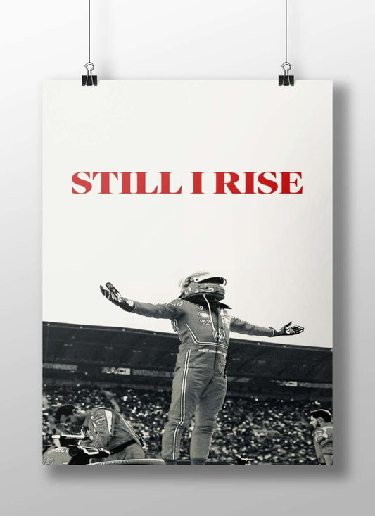Dale Earnhardt (NASCAR driver) in a racing suit with arms raised Main Subject: Dale Earnhardt (NASCAR driver) in a racing