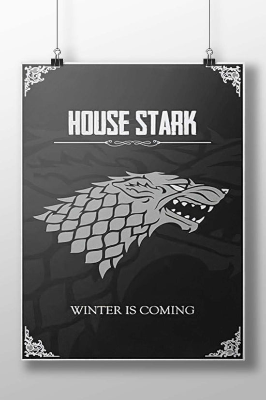 House Stark (Game of Thrones franchise) Main Subject: House Stark (Game of Thrones franchise) Matte BoizzBoard rigid print —