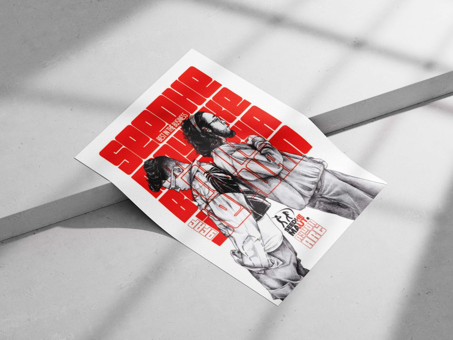 Seunhe and Muye (real names) Main Subject: Seunhe and Muye (real names) Matte poster print — Bollywood wall art India |