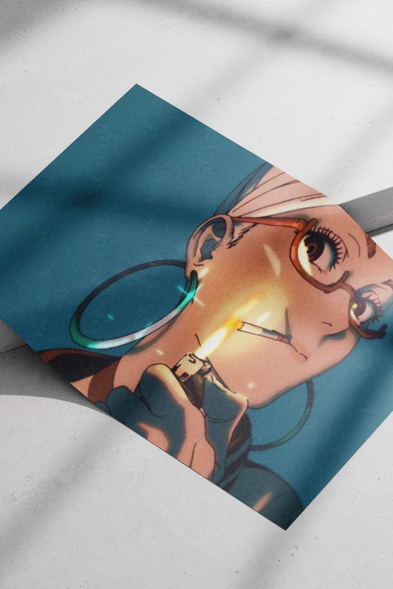 Character from Berserk franchise Main Subject: Character from Berserk franchise Matte poster print — Anime wall art India |