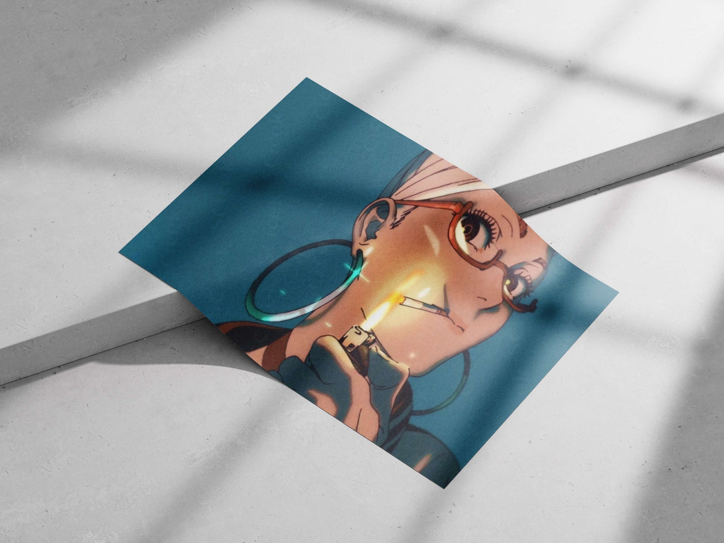 Character from Berserk franchise Main Subject: Character from Berserk franchise Matte poster print — Anime wall art India |