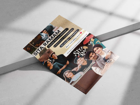 Sita Ramam (Telugu TV drama) Main Subject: Sita Ramam (Telugu TV drama) Matte poster print — Bollywood wall art India |