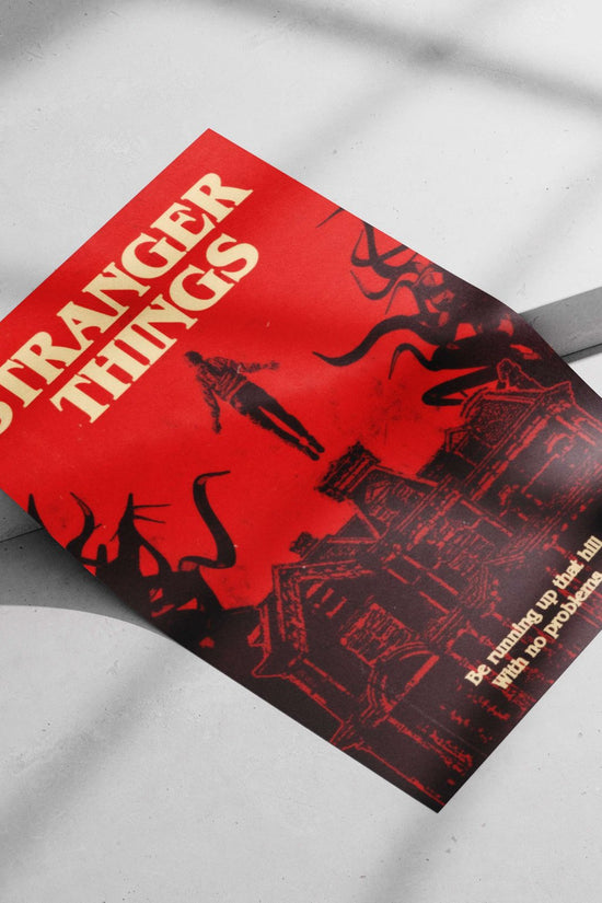 Stranger Things (TV series franchise) Main Subject: Stranger Things (TV series franchise) Matte poster print — Series wall